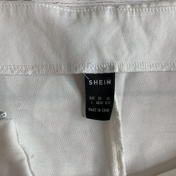Shein White Crossover Skort Size Large - Picture 3 of 5